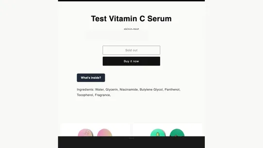 Skinin Ingredient Checker screenshot