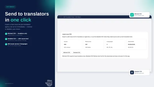 DSK Translation Check screenshot