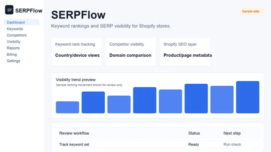 SERPFlow screenshot