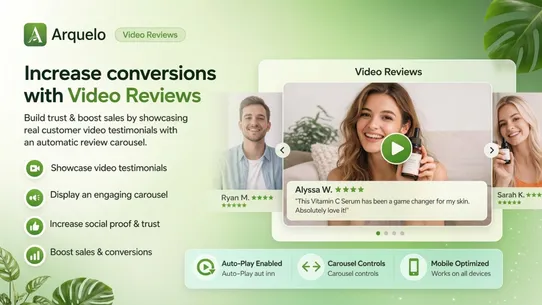 Arquelo: Upsells &amp; Storefront screenshot