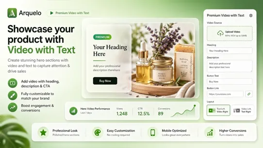 Arquelo: Upsells &amp; Storefront screenshot