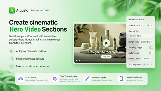 Arquelo: Upsells &amp; Storefront screenshot
