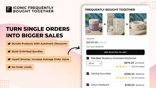 Frequently Bought Together IA screenshot