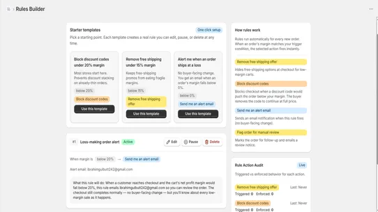 Profit Guard: COGS &amp; Margin screenshot