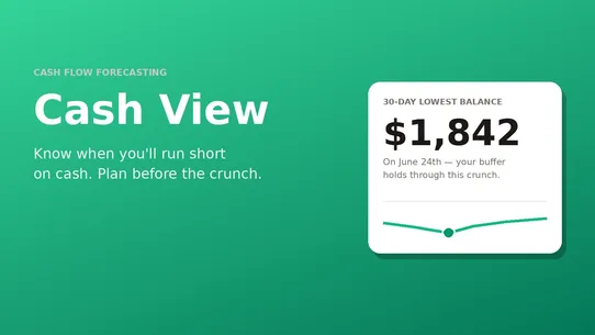 Cash View Budgeting App screenshot
