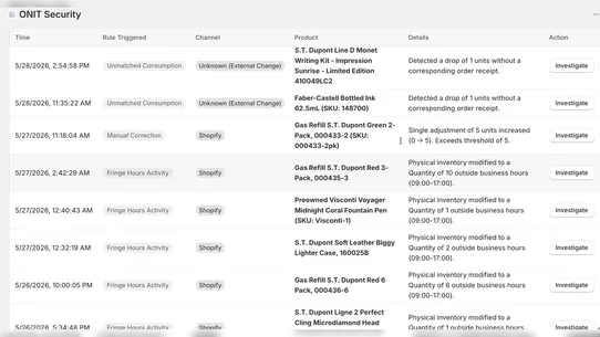 ONIT Security screenshot