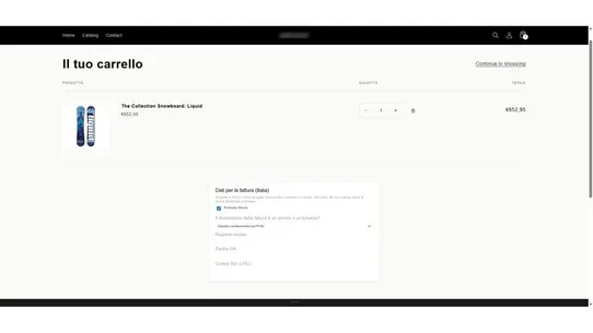 Dati Fatturazione Elettronica screenshot
