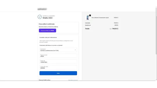 Dati Fatturazione Elettronica screenshot