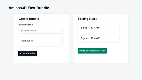 Fast Bundle Amisos3D screenshot