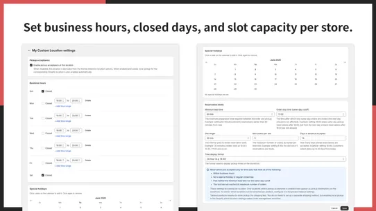UR: Store Pickup Date &amp; Time screenshot
