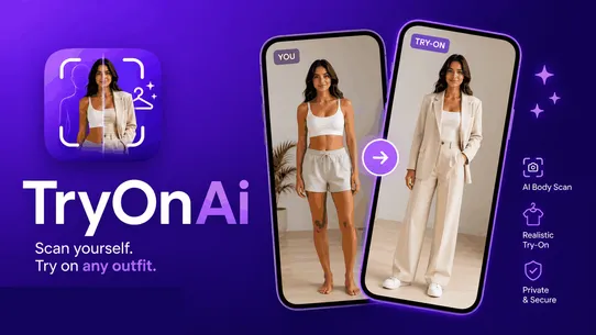 TryOnAI Virtual Fitting Room screenshot