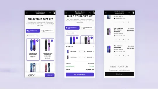 Comboo ‑ Crear combos y kits screenshot