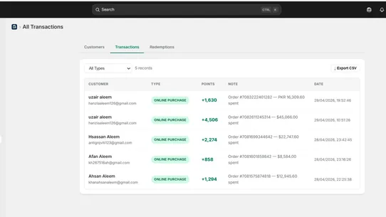 DGT Customer Rewards &amp; Loyalty screenshot