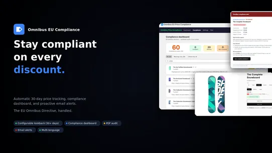 Omnibus EU Compliance screenshot