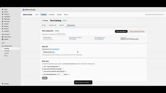 AdFeed Studio screenshot