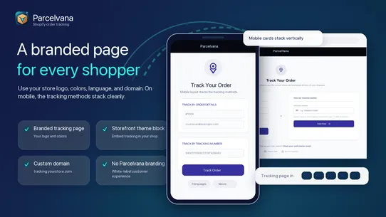 ParcelVana screenshot
