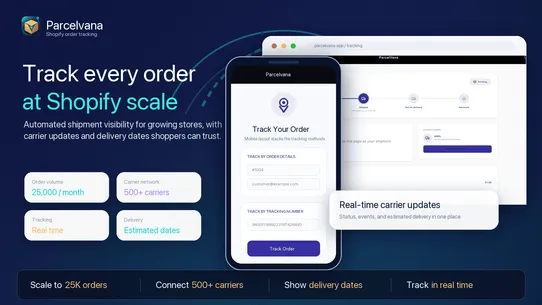 ParcelVana screenshot