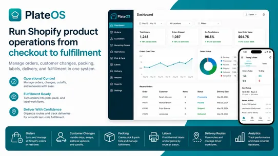 PlateOS Operations screenshot
