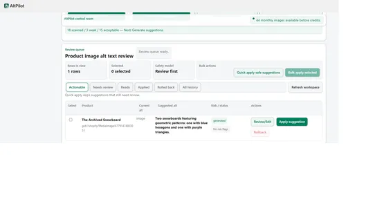 AltPilot screenshot