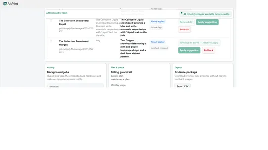 AltPilot screenshot