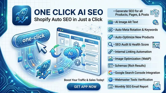 One Click AI SEO screenshot