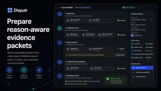 Disputr screenshot