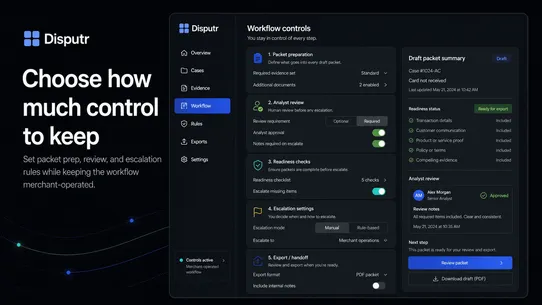 Disputr screenshot