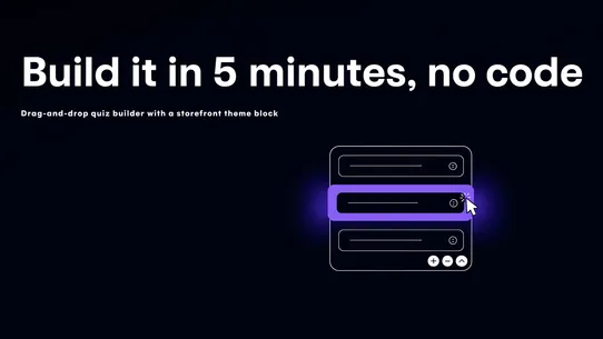 AI Product Recommendation Quiz screenshot