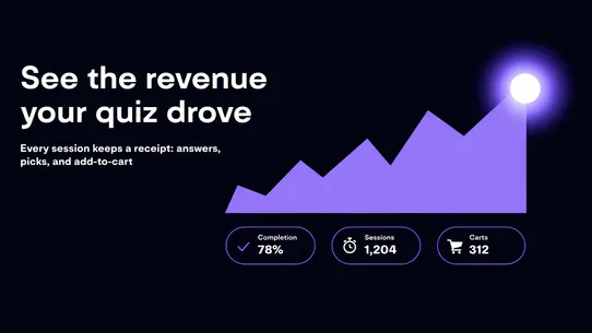 AI Product Recommendation Quiz screenshot