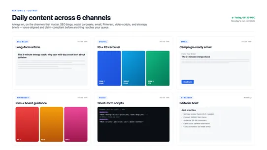 Nimble AI Marketing Team screenshot