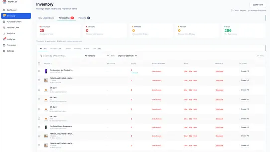 Stockpilot ‑ Inventory Ops screenshot