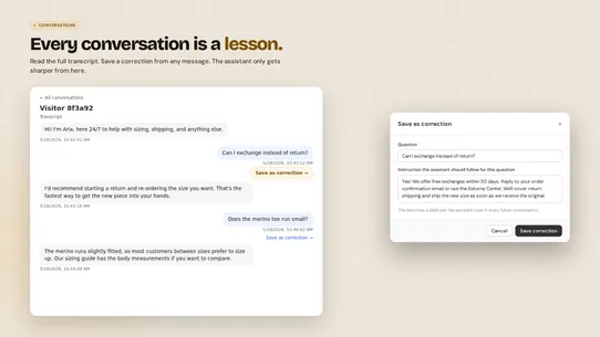 ChatBuster AI Live Chatbot screenshot