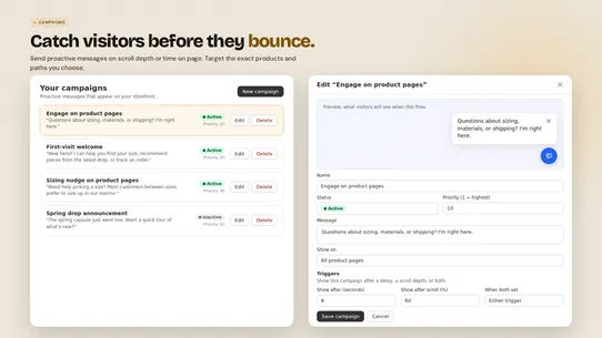 ChatBuster AI Live Chatbot screenshot