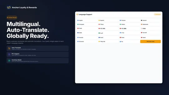 Anchor Loyalty &amp; Rewards screenshot