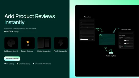 TrustLoop Review Slider screenshot