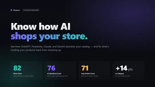 Noema ‑ AI Search Readiness screenshot