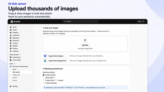 WWA Bulk Product Image Manager screenshot