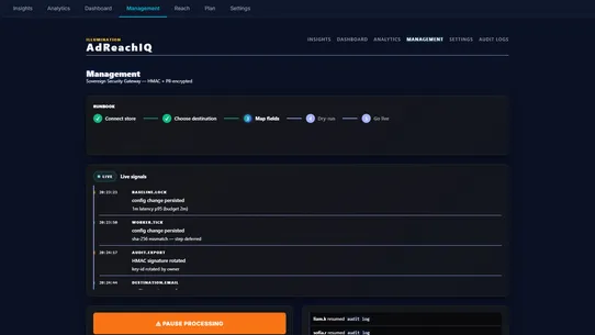 AdReachIQ screenshot