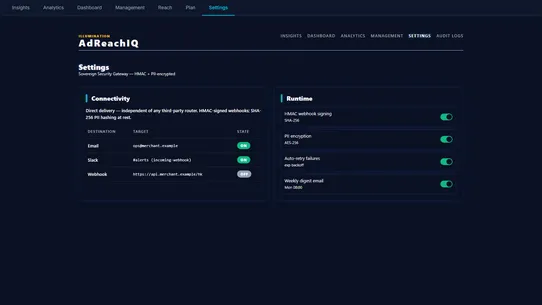 AdReachIQ screenshot