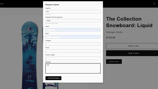 QuotePilot screenshot