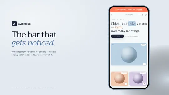 Avablue Bar screenshot