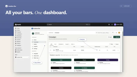 Avablue Bar screenshot