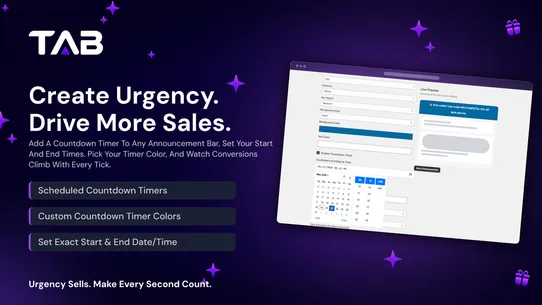 TAB: Turbo Announcement Bar screenshot