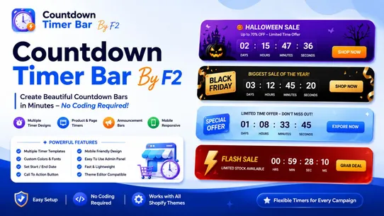 Countdown Timer Bar By F2 screenshot