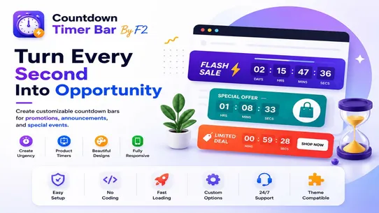 Countdown Timer Bar By F2 screenshot