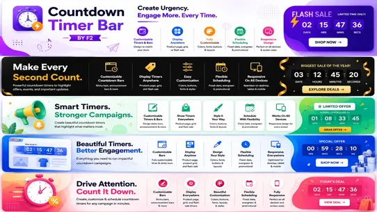 Countdown Timer Bar By F2 screenshot