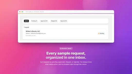 Wholesale Samples ‑ SampleLoop screenshot