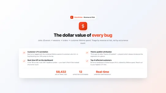 StorePulse: Errors Monitor AI screenshot