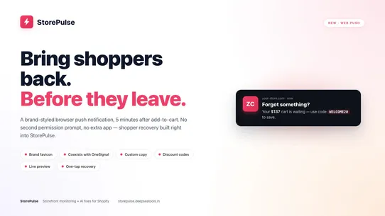 StorePulse: Errors Monitor AI screenshot