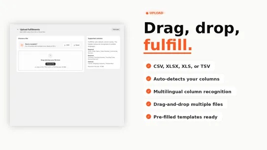 FulfillFlex – Bulk Fulfillment screenshot